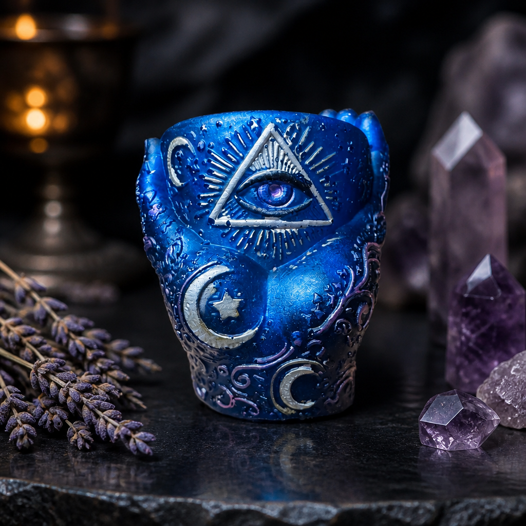 Evil Eye In The Palm ~ 4”H x 3 1/4”W ~ $30.00