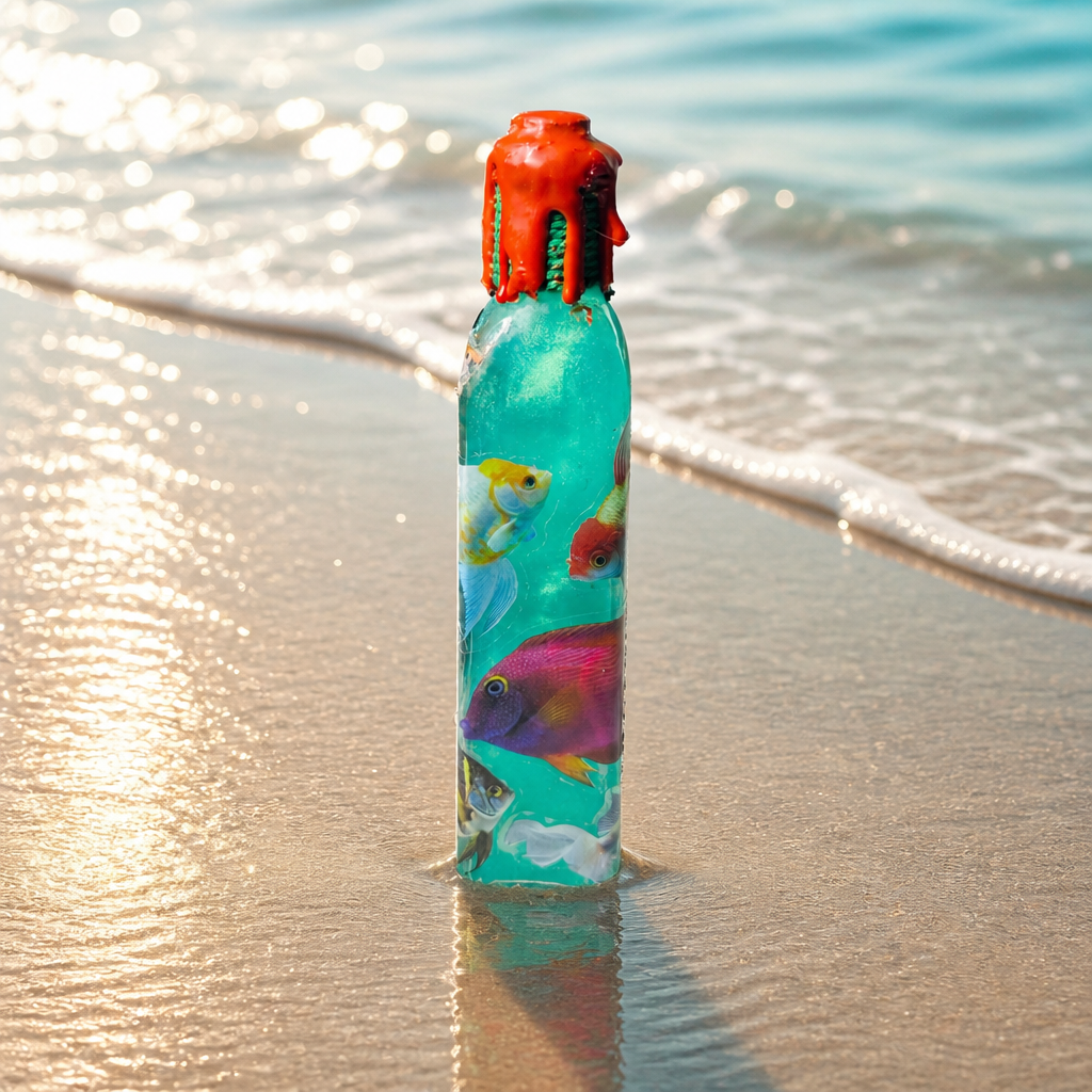 Marine Life ~ 7 1/4”H x 1 1/2”W ~ 12oz