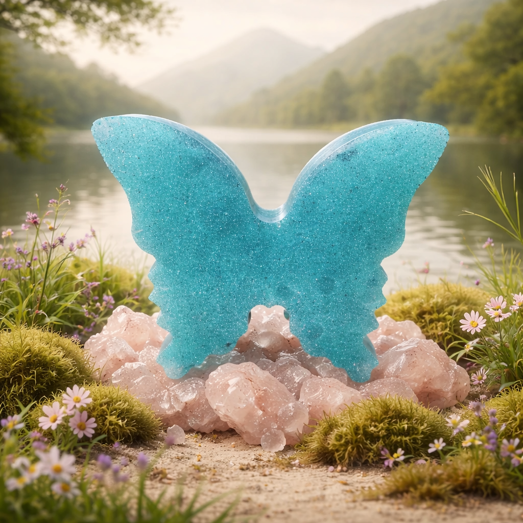 Butterflies ~ 3 1/2”H x 4” ~ 5.1 oz