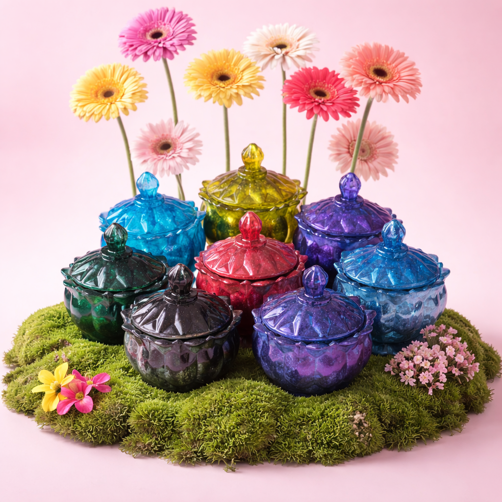 Candy Dish ~ $22 Each        4 3/4”H x 4”W