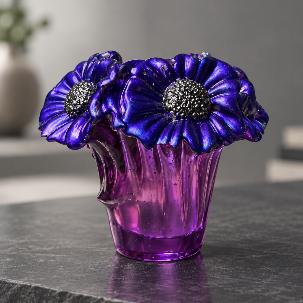 Small Flower Vase ~         3”H x 3”W ~ $18.00 Each