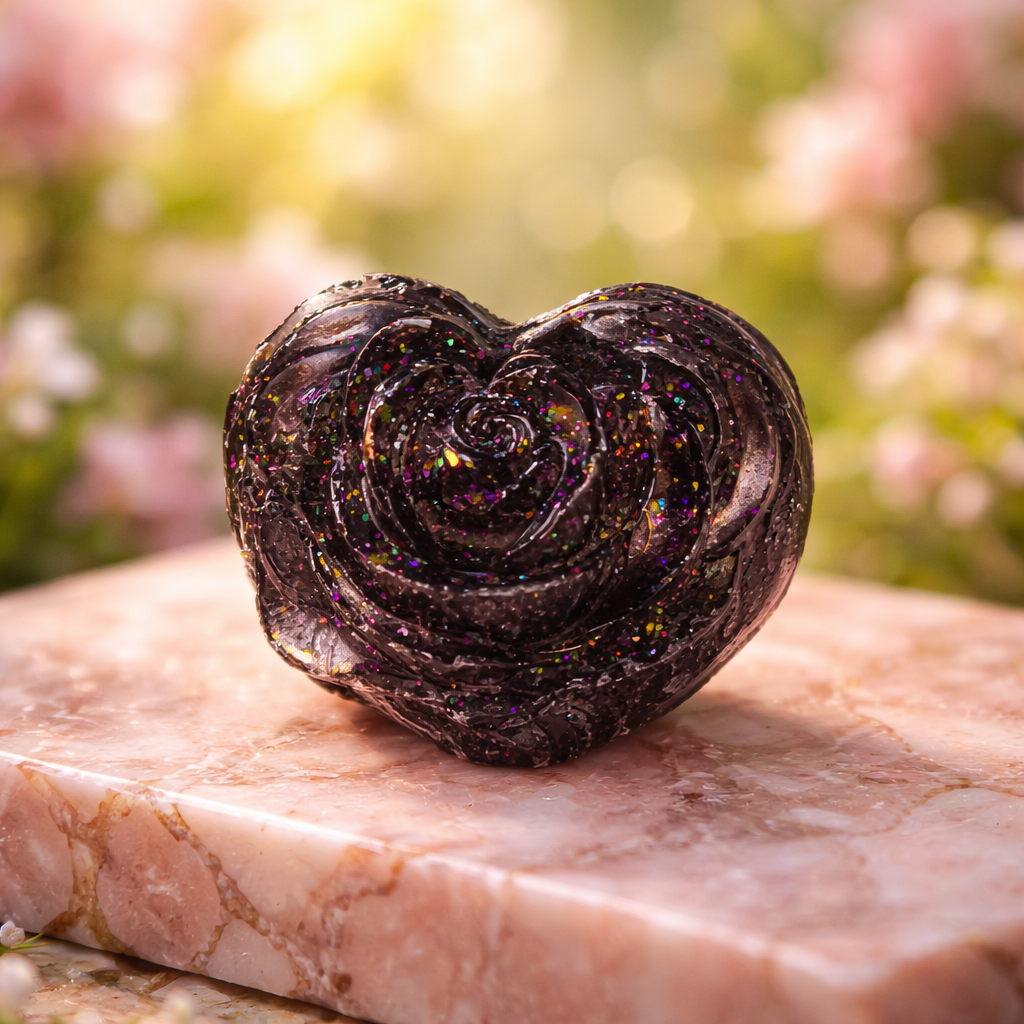 Rose Of My Heart ~ $23 Each                                         3”H x 3”W ~ 6.5 oz.