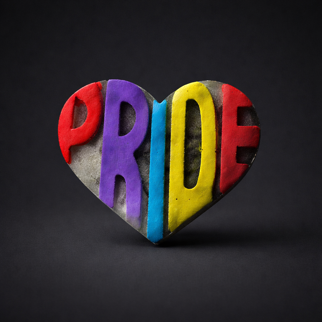 Pride In The Name Of Love ~ $23 Each                     3 1/4”H x 3 3/4”W