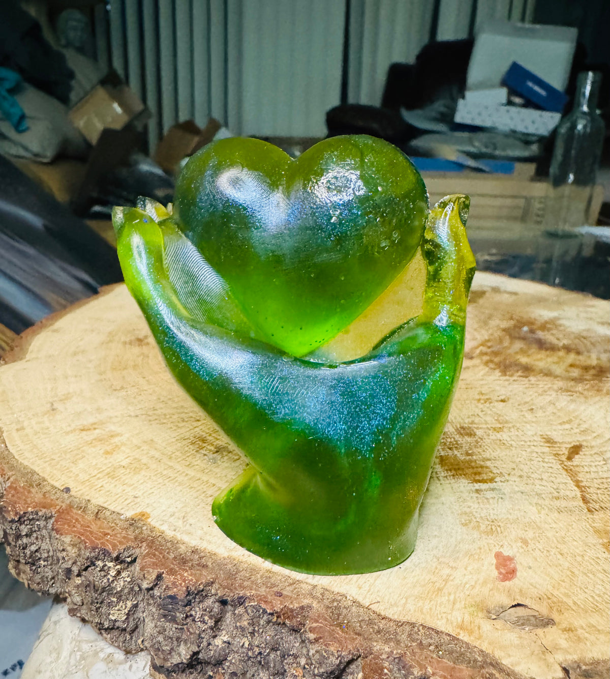 Heart In My Hand ~ 3 1/2”H x 3”W ~ $20.00 Each