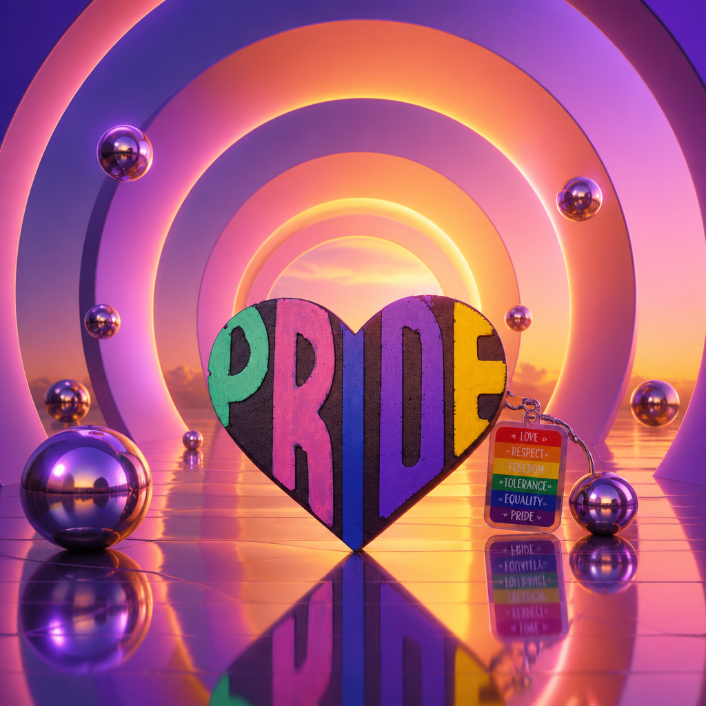 Pride Collection 11  ~ Free Pride key ring with any purchase from the Pride Collections