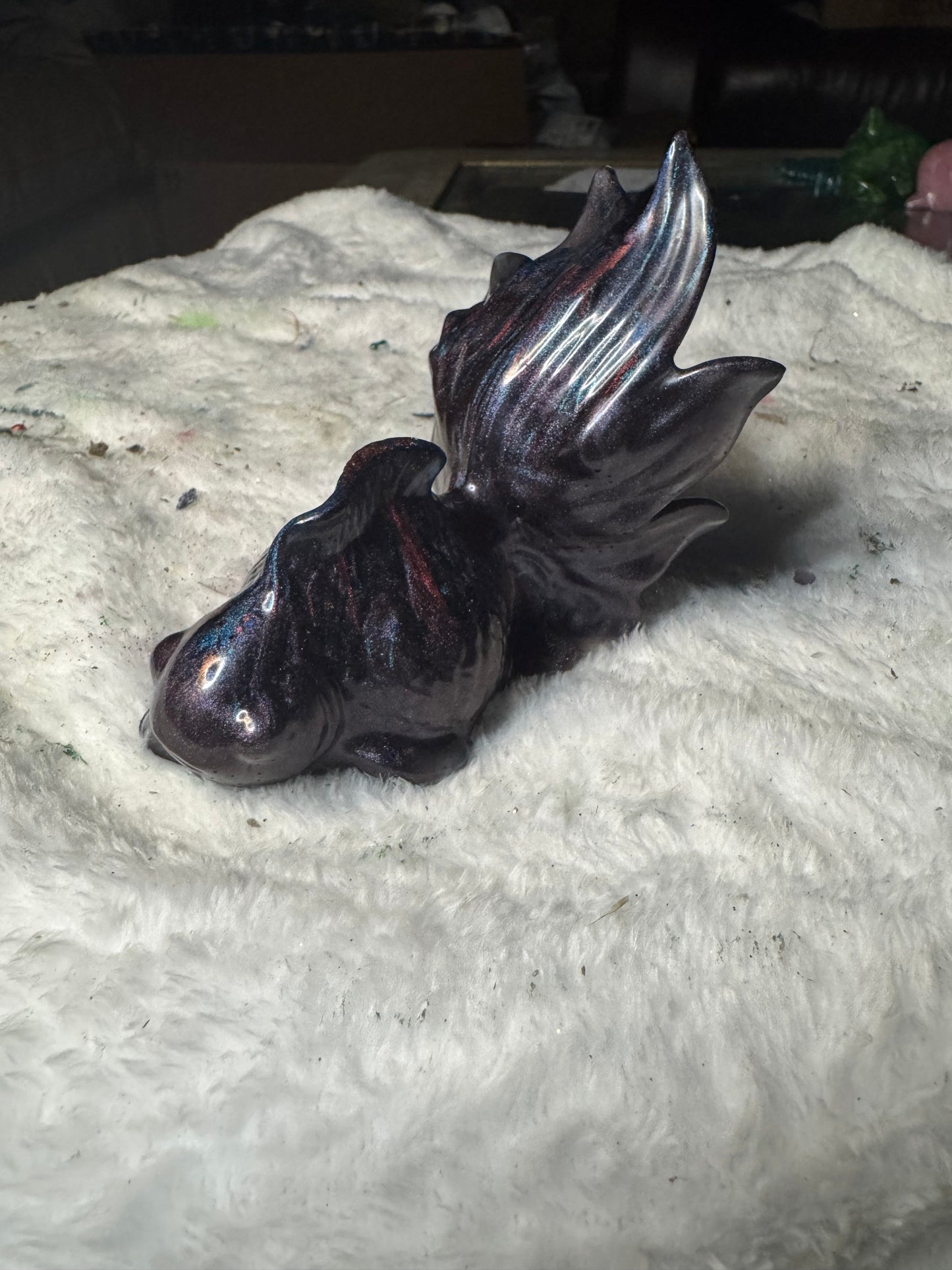 Red Fish, Blue Fish ~ 3”H x 3 1/2”W ~ 2.65 oz