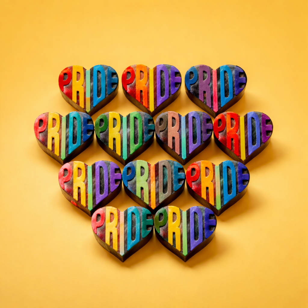 Pride In The Name Of Love ~ $23 Each                     3 1/4”H x 3 3/4”W