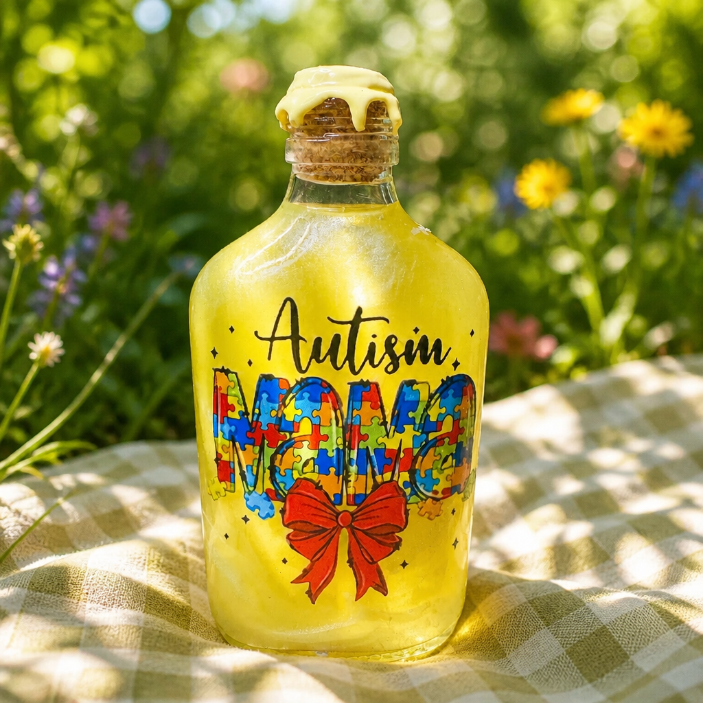 Autism Awareness ~ 6”H x 3”W ~ 15oz