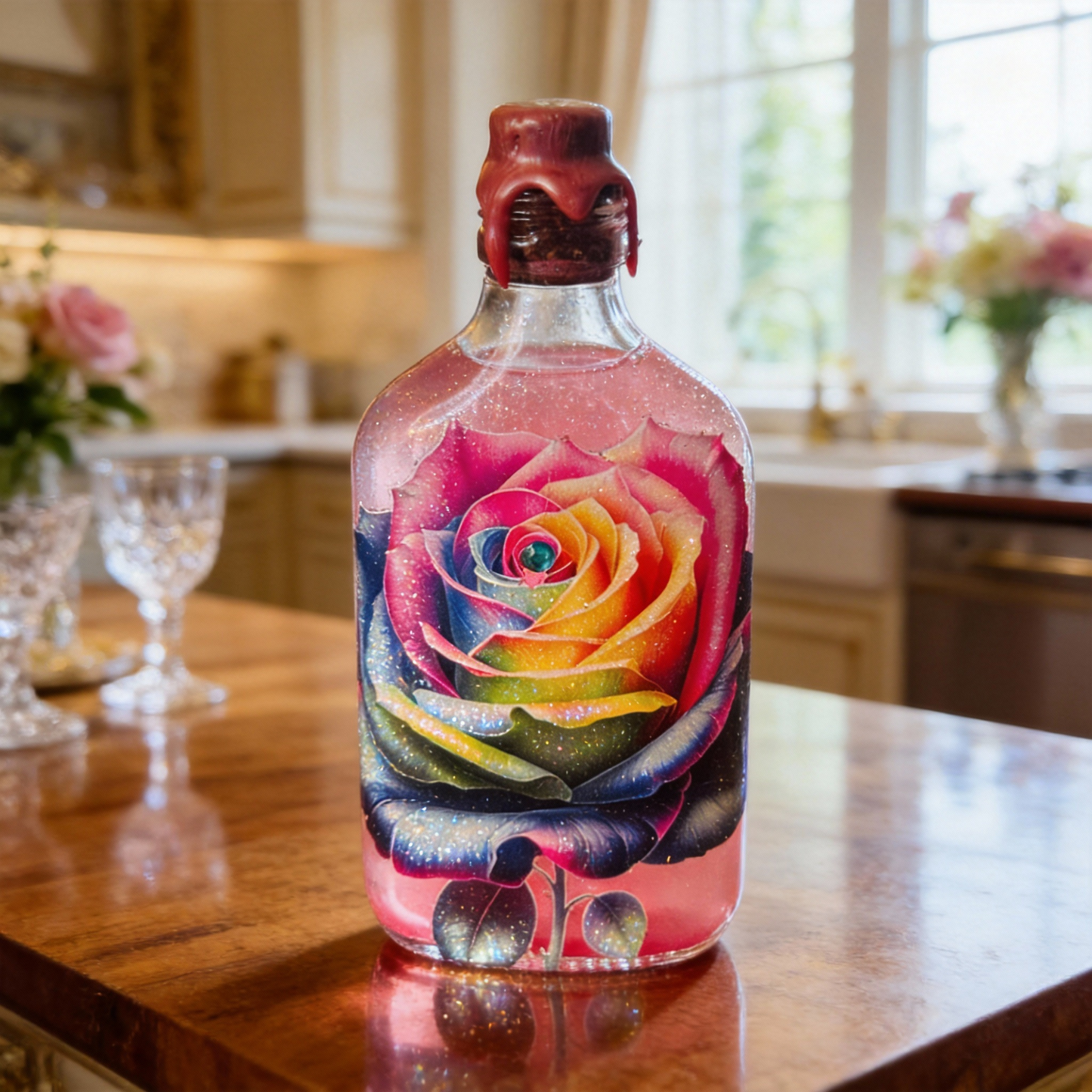 Rainbow Roses                       LGBTQ+ ~ Pride ~ 6”H x 3”H ~ 13.1oz