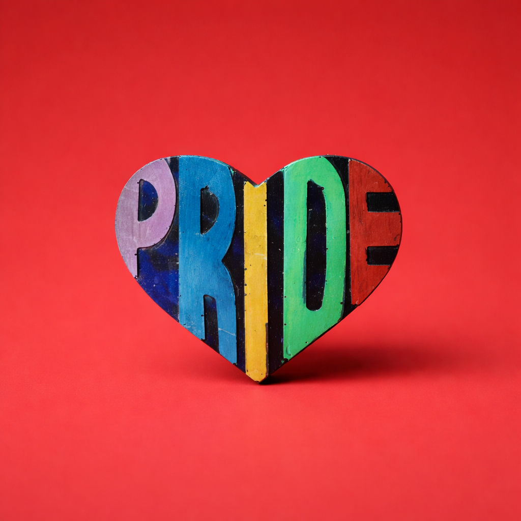 Pride In The Name Of Love ~ $23 Each                     3 1/4”H x 3 3/4”W