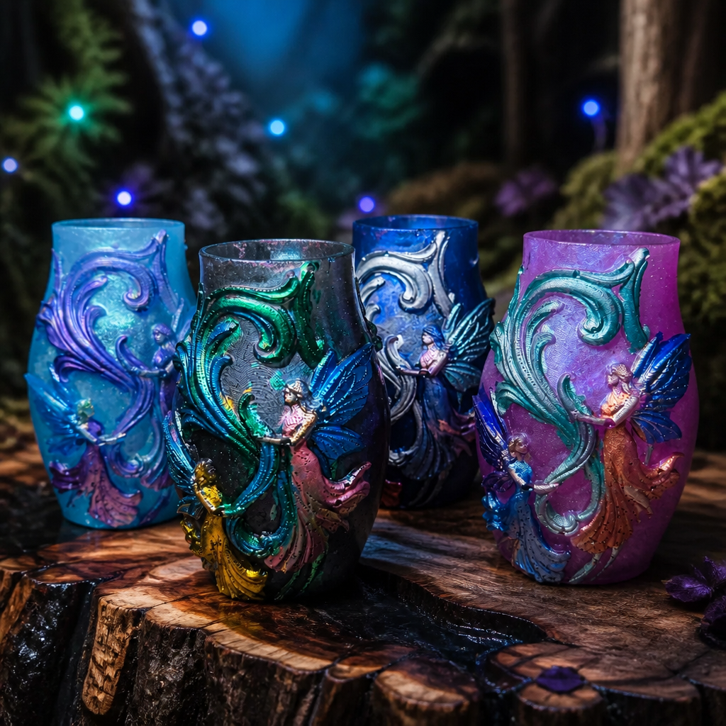 Fairy Vase ~                         4”H x 3”W ~                 $22.00 Each