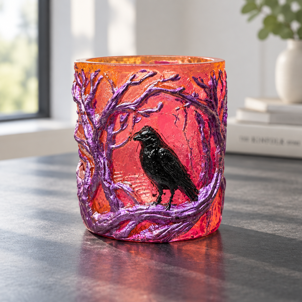 The Raven ~ 3”H x 3”W~ $23.00 Each