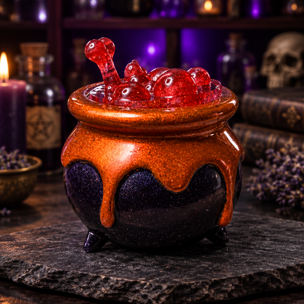Witches Cauldron ~           3 1/2”H x 3 1/2”W ~ $25.00 Each