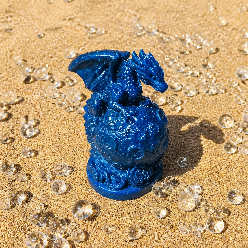 Dragon On The Moon ~ 3 3/4”H x 3”W  ~ $25.00