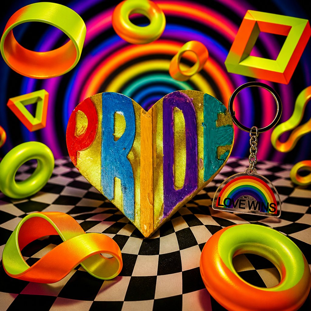 Pride Collection 11  ~ Free Pride key ring with any purchase from the Pride Collections