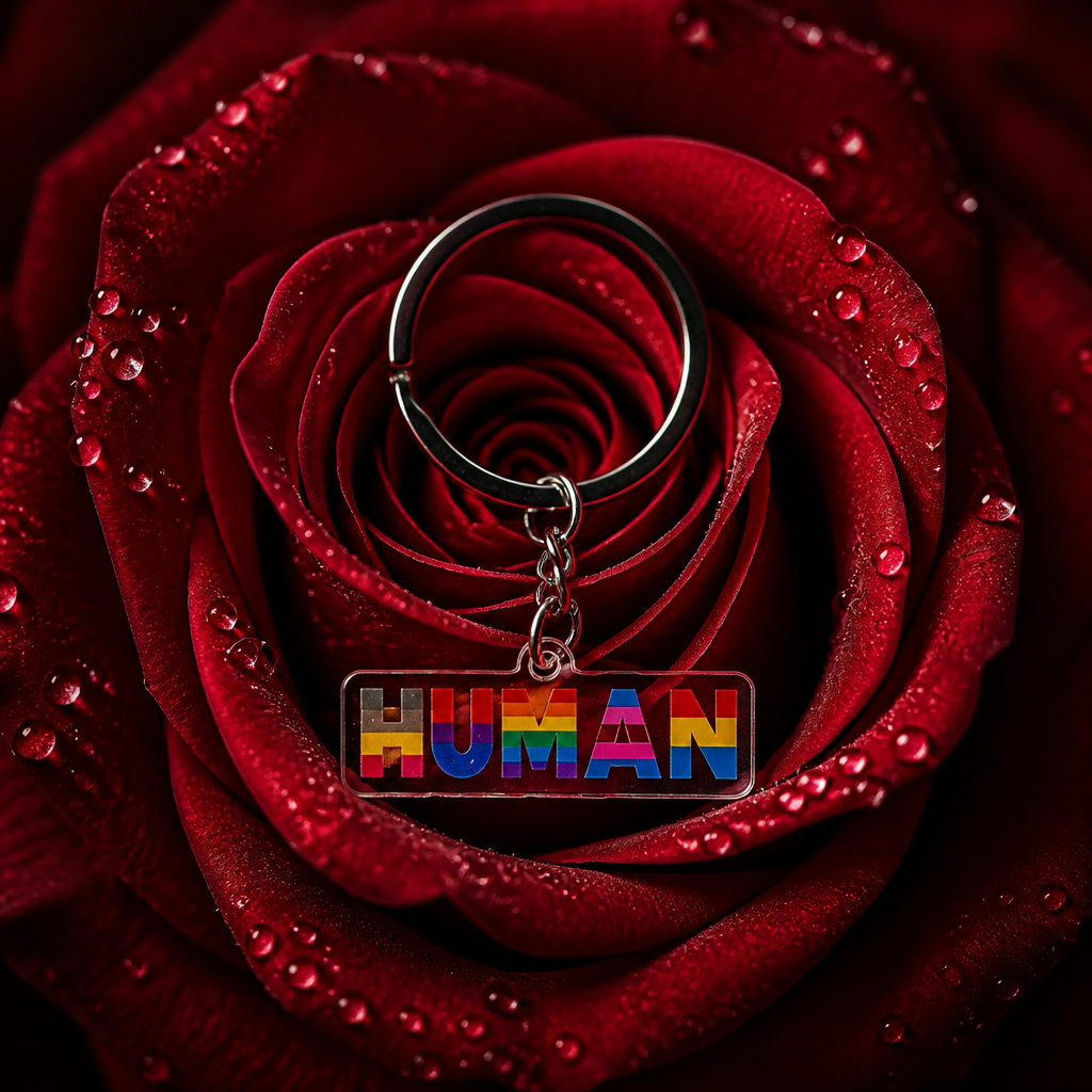 Free Pride key ring with any purchase from the Pride Collections