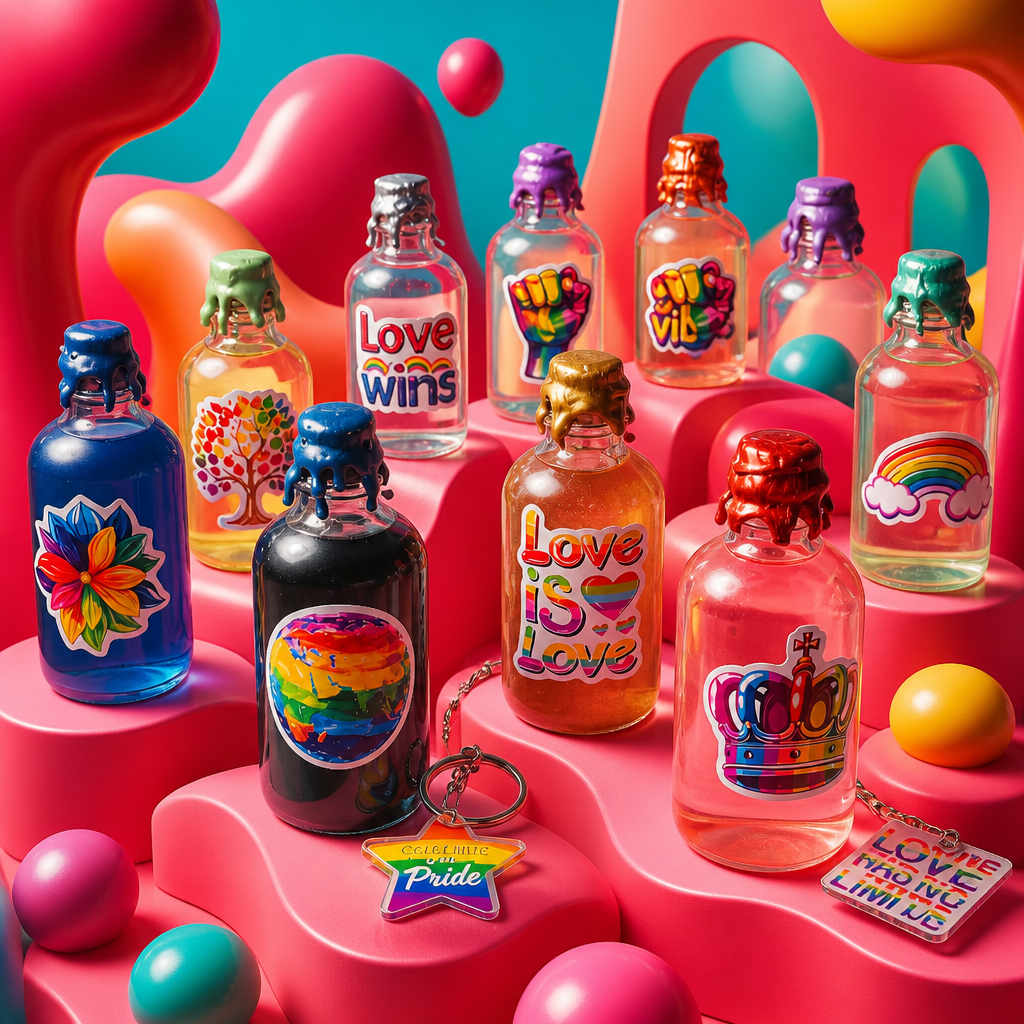 Pride Collection 4  ~ Free Pride Key Ring with and purchase from the Pride Collections