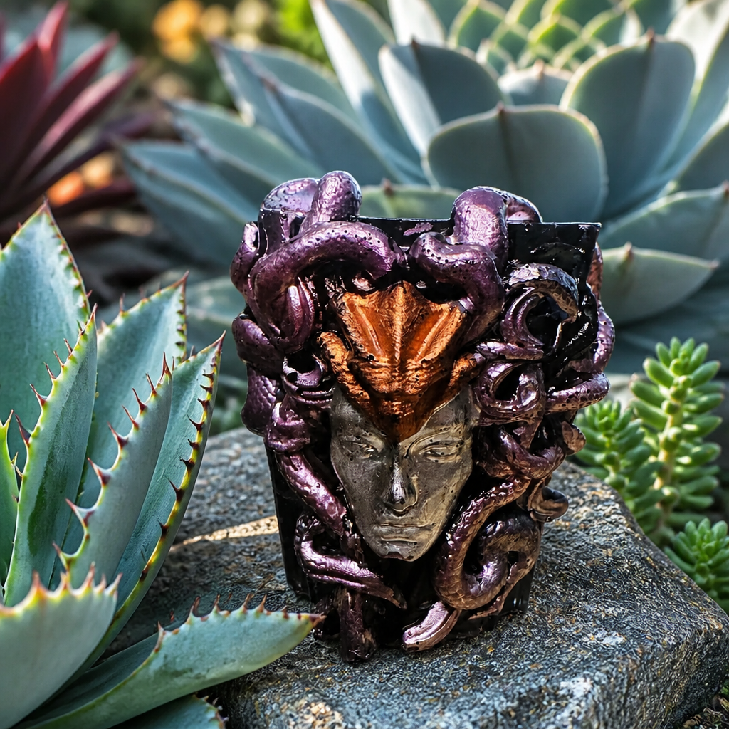 Medusa ~ 3 1/4”H x 2 1/2”W ~ $30.00 Each
