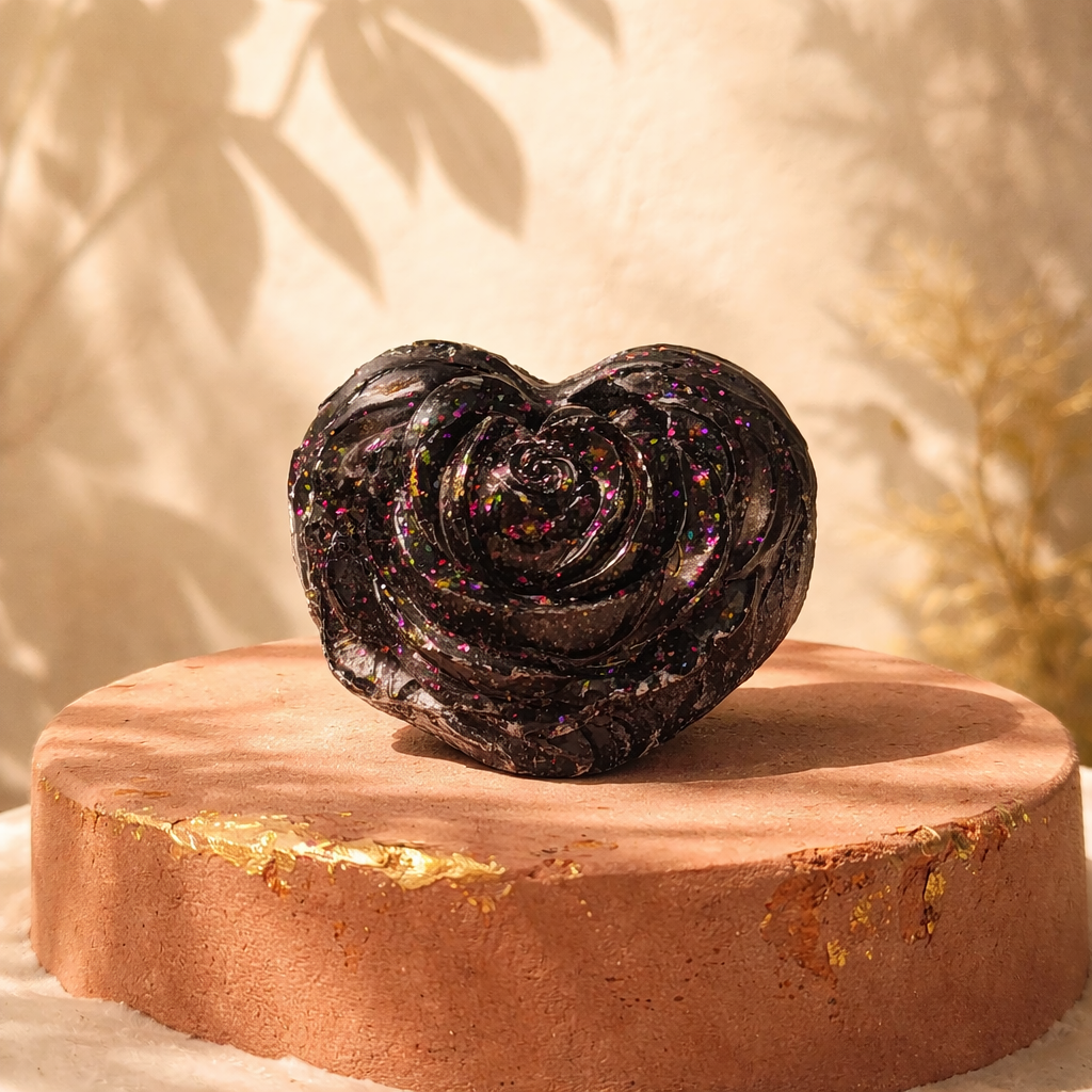 Rose Of My Heart ~ $23 Each                                         3”H x 3”W ~ 6.5 oz.