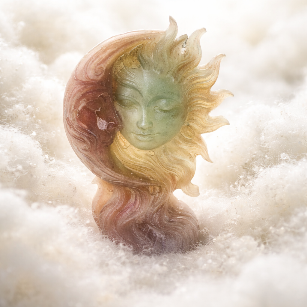 Quarter Moon Half Sun ~ $15 Each                                      4”H x 2 1/2W