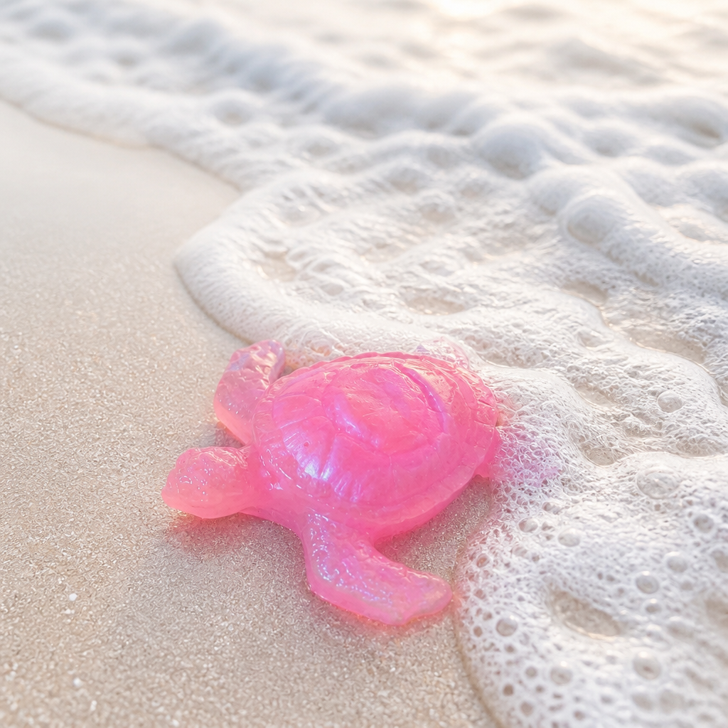 Beach Turtles ~ 1/2”H x 3 3/4”    $15.00