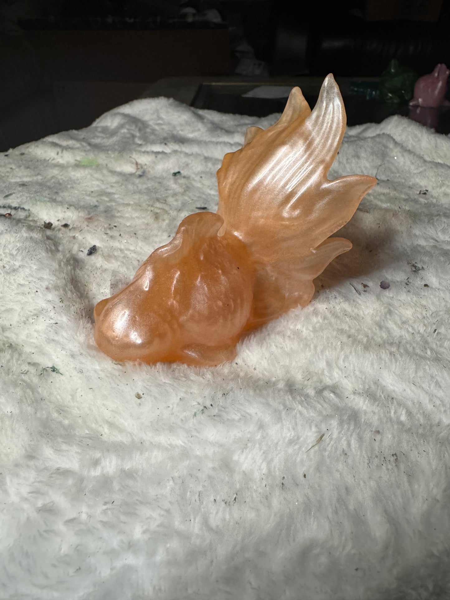 Red Fish, Blue Fish ~ 3”H x 3 1/2”W ~ 2.65 oz