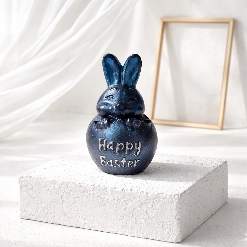 Bunny Popping Out Of A Shell