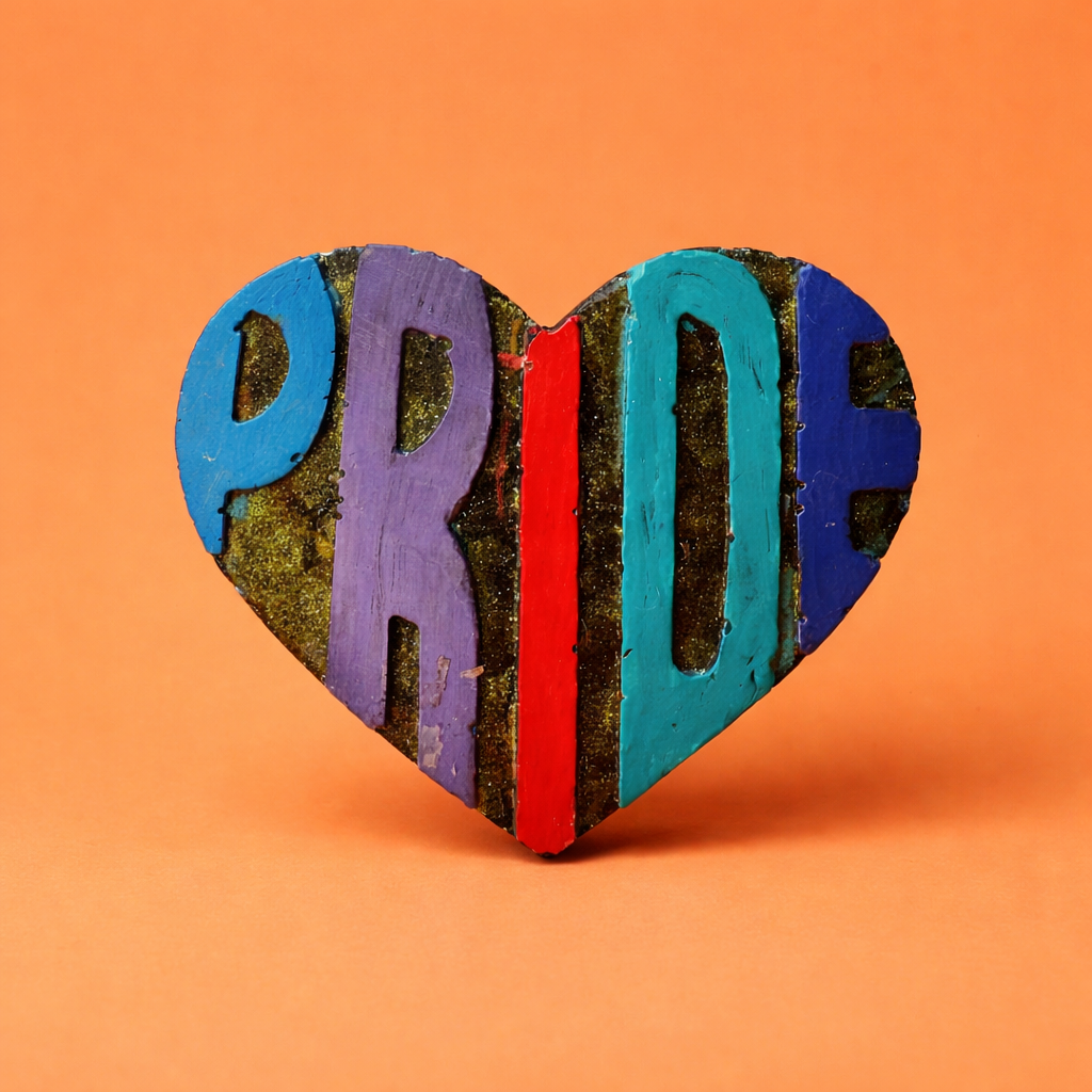 Pride In The Name Of Love ~ $23 Each                     3 1/4”H x 3 3/4”W
