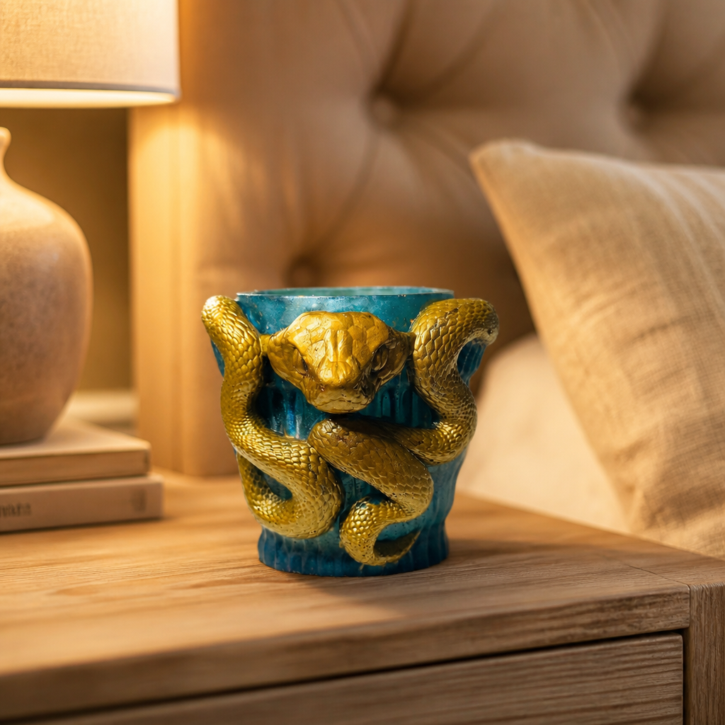 Viper Vase ~ 4”H x 4”W 12oz