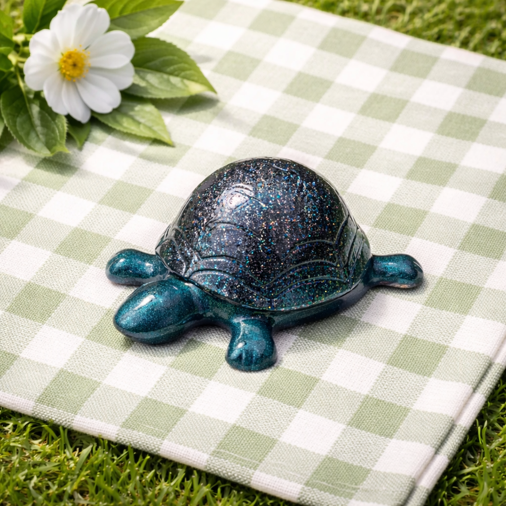Hard Shell Turtle 2”H x 4”W~ 3.9oz