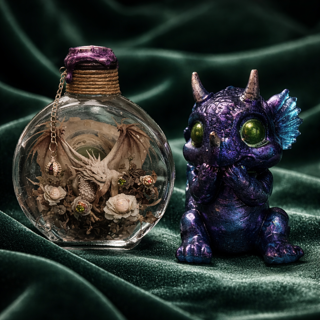 The Dragonborn Comes With Claw Charm ~ $35 Each ~ Dragon ~ $15 Each ~ Collectible for Fantasy Fans
