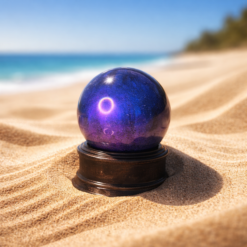 Crystal Ball & Pedestal – $45 Each ~ Collectibles