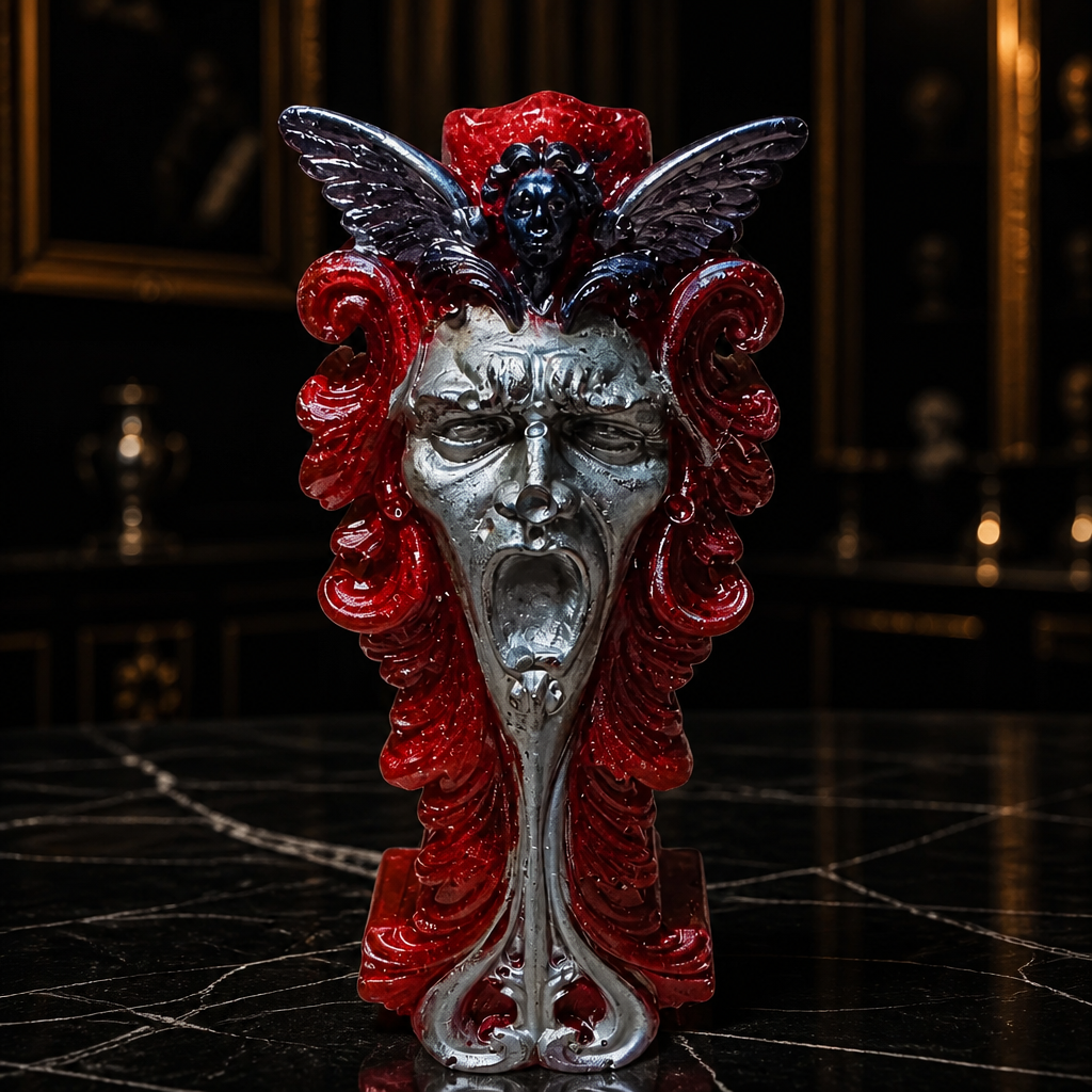 Silent Scream ~               4”H x 1 1/2”W ~ $15.00