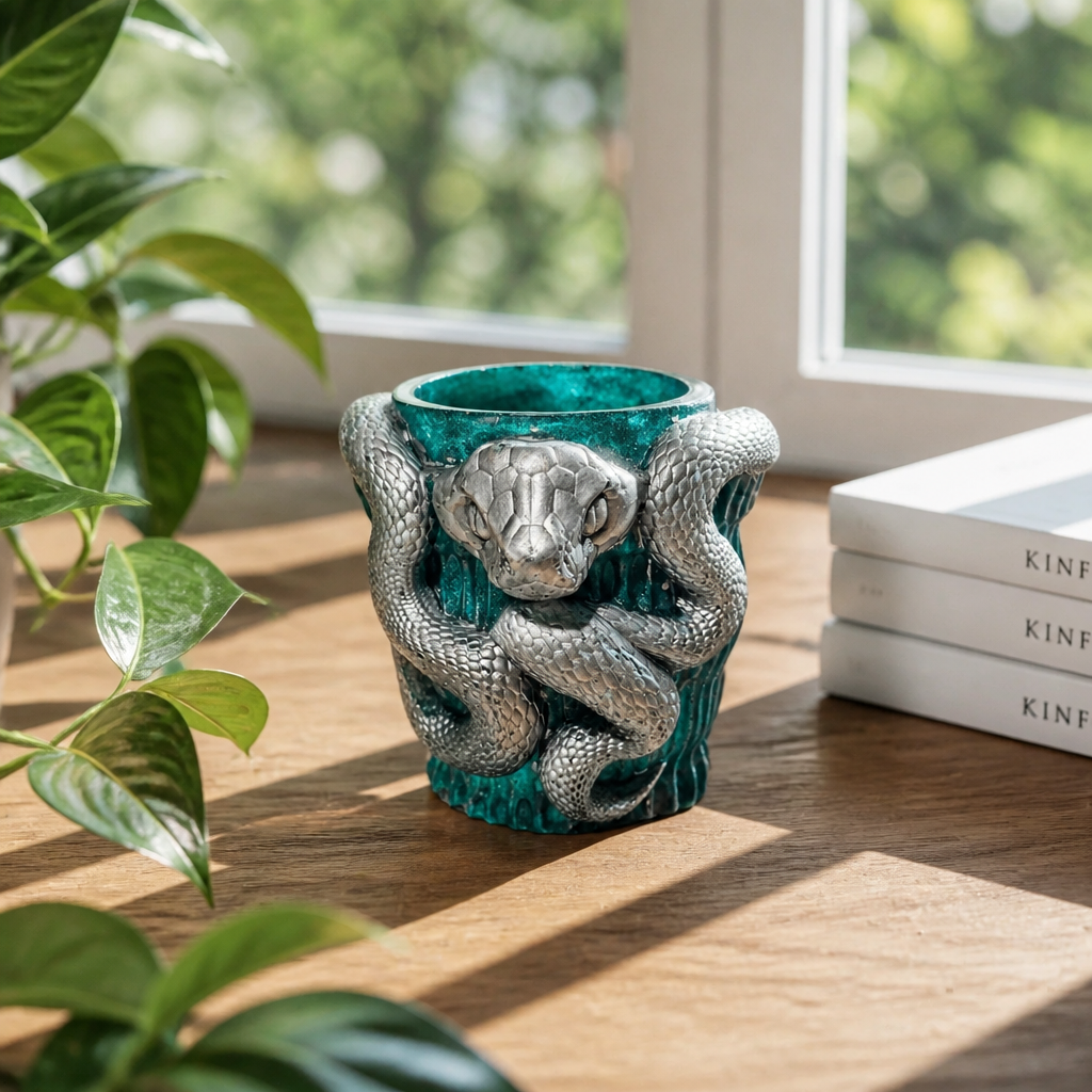 Viper Vase ~ 4”H x 4”W 12oz