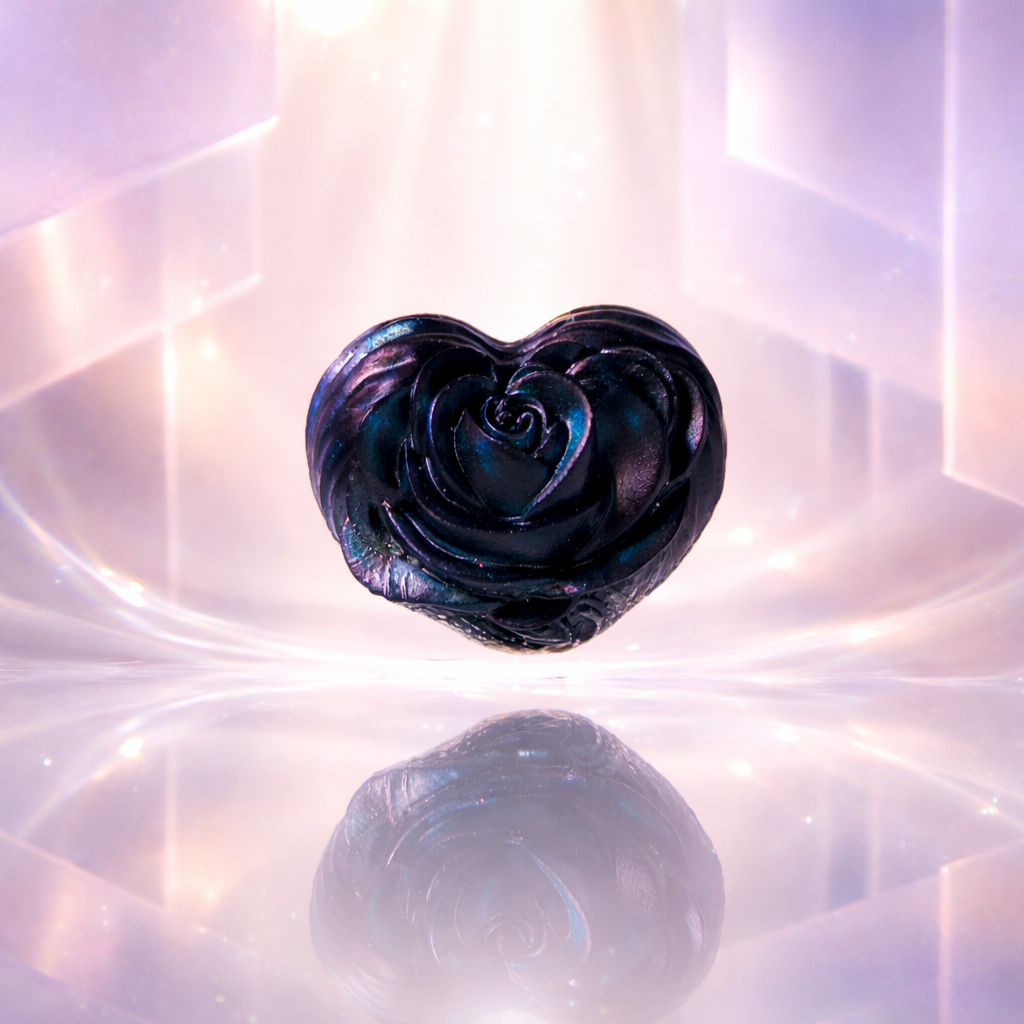 Rose Of My Heart ~ $23 Each                                         3”H x 3”W ~ 6.5 oz.