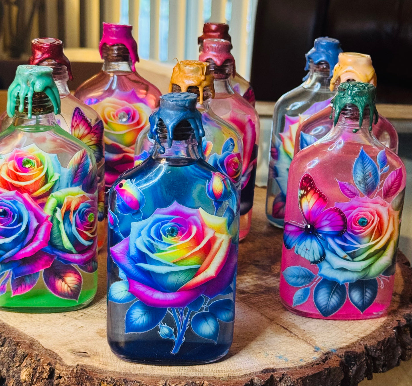 Rainbow Roses                       LGBTQ+ ~ Pride ~ 6”H x 3”H ~ 13.1oz