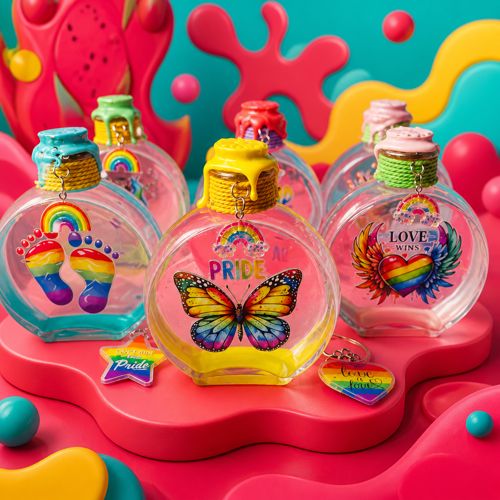 Pride Collection 8  ~ Free Pride key ring with any purchase from the Pride Collections