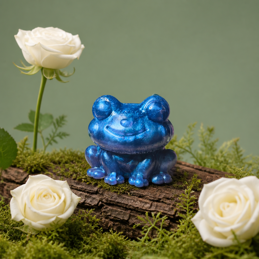 Smiling Frogs ~ 2 1/2”H x 2 1/2”W    $15.00