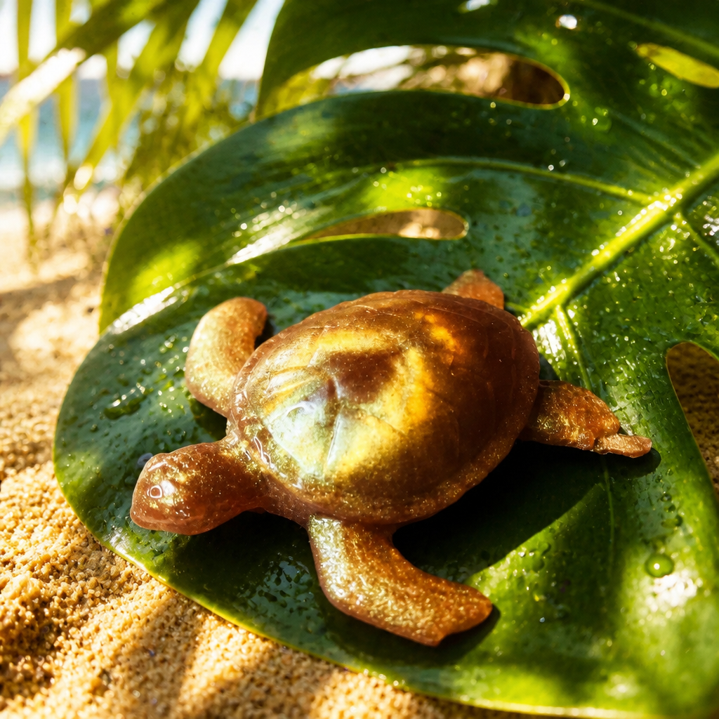 Beach Turtles ~ 1/2”H x 3 3/4”    $15.00