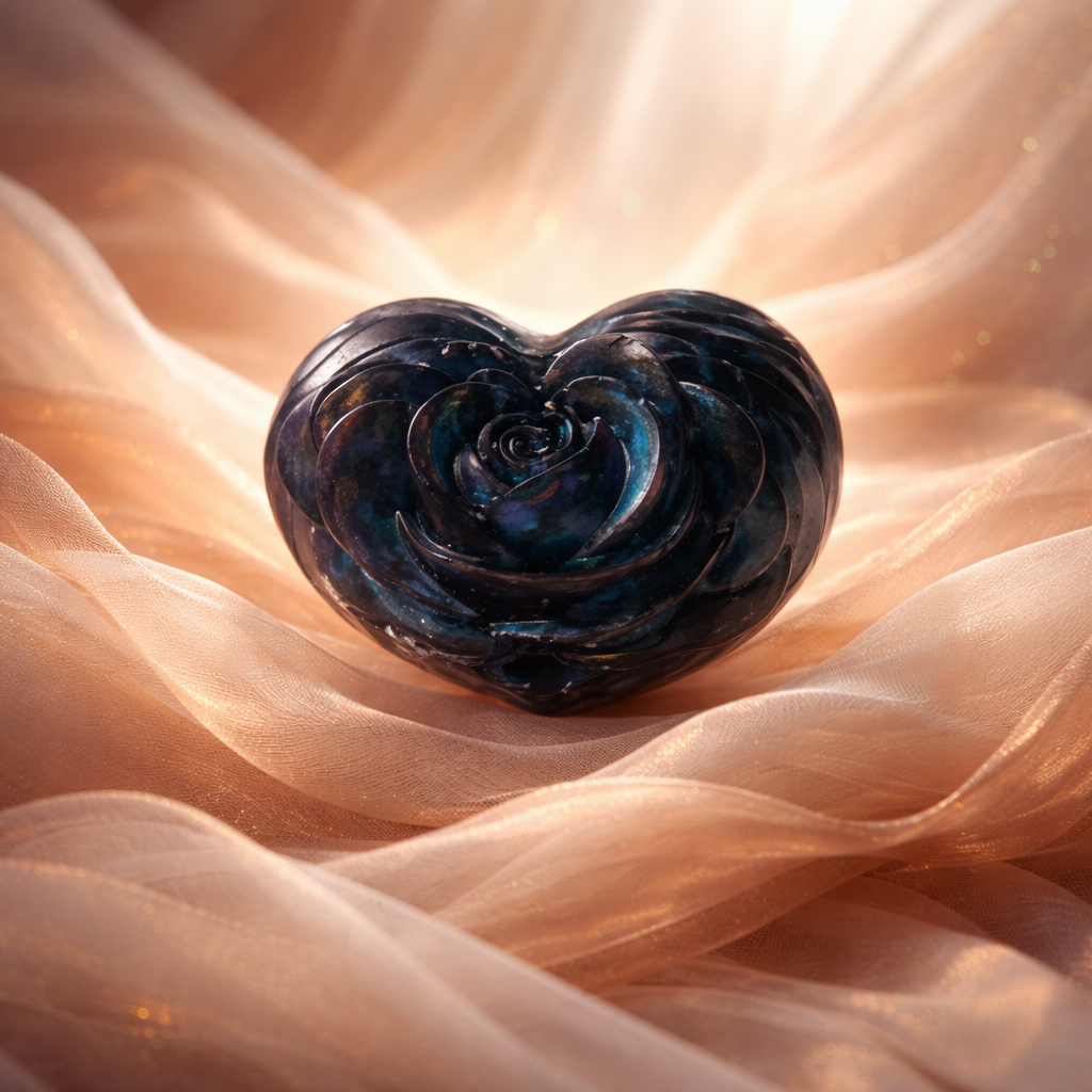 Rose Of My Heart ~ $23 Each                                         3”H x 3”W ~ 6.5 oz.