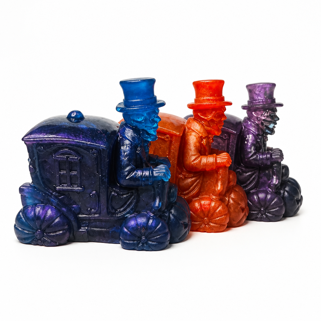 Skeleton Hearse ~ 3”H x 3 1/4”W   ~ $20.00