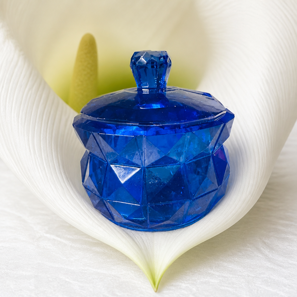 Double Bubble Jar ~ 3 1/2” H x 3 1/2”W   ~ $25.00