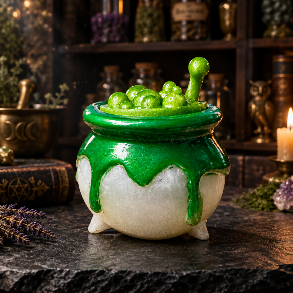 Witches Cauldron ~           3 1/2”H x 3 1/2”W ~ $25.00 Each