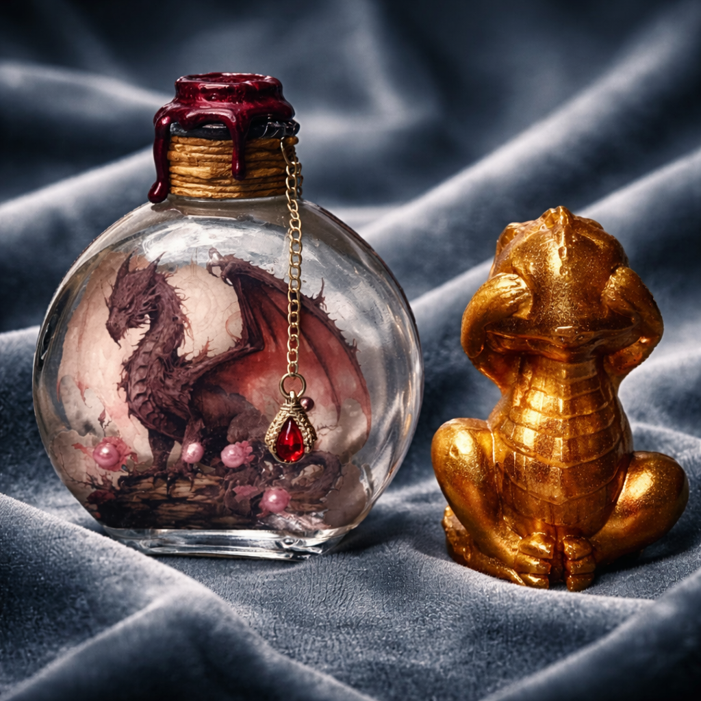 The Dragonborn Comes With Claw Charm ~ $35 Each ~ Dragon ~ $15 Each ~ Collectible for Fantasy Fans