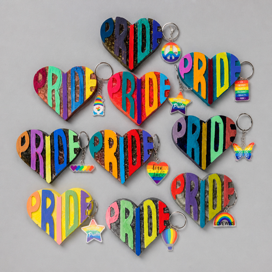 Pride Collection 12  ~ Free Pride key ring with any purchase from the Pride Collections