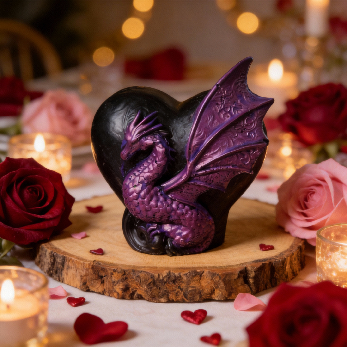 Dragon Love ~ 4”H x 3”W ~ 10.4oz

10.4 oz.