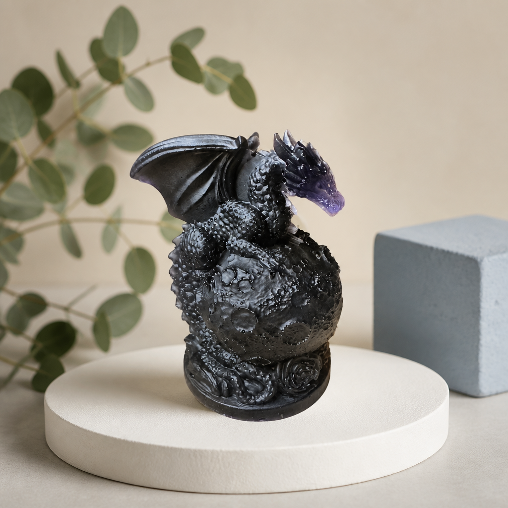 Dragon On The Moon ~ 3 3/4”H x 3”W  ~ $25.00