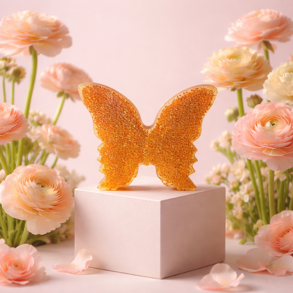 Butterflies ~ 3 1/2”H x 4” ~ 5.1 oz