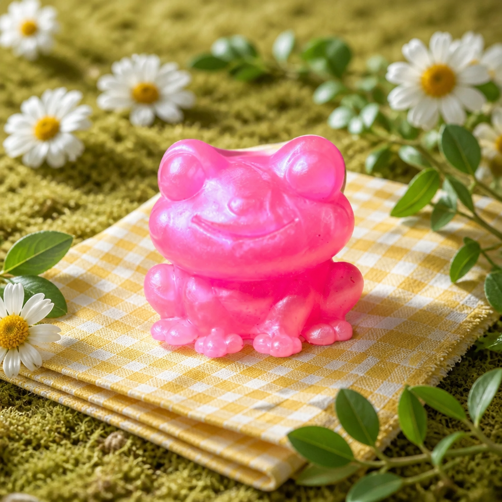 Smiling Frogs ~ 2 1/2”H x 2 1/2”W    $15.00