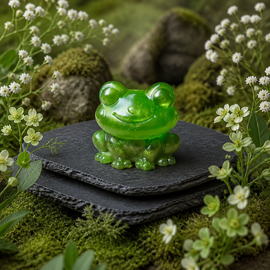 Smiling Frogs ~ 2 1/2”H x 2 1/2”W    $15.00